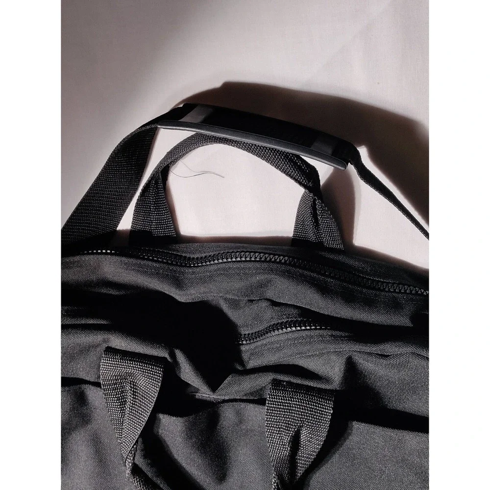 IBM Get Warped Black Canvas Bag 18